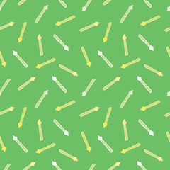 Seamless Pattern with Colorful Pens. Back to School Background