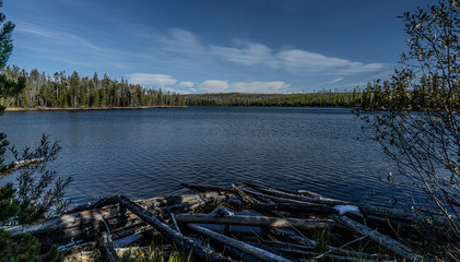 ICE LAKE, YELLOWSTONE NATIONAL PARK