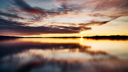 Fototapeta premium Oslofjord, Snarøya, Norway