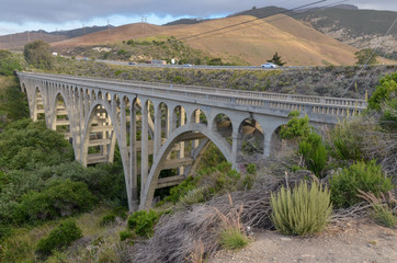 Arroyo Hondo old Highway 101 bridge near Goleta (Santa Barbara, California)