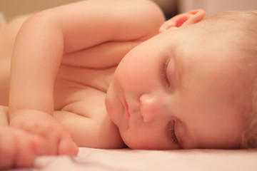 little girl sleeping, sleeping baby