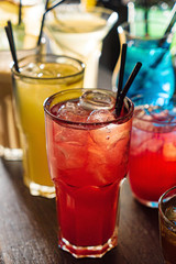 tasty cocktail in the bar