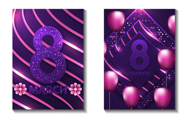International Women's Day background. Creative Happy Mother's Day design concept celebration for use element poster, cover, banner, flyer, greeting card