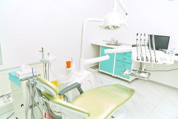 Interior of a modern dental office