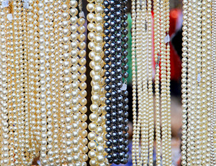 Pearl necklaces