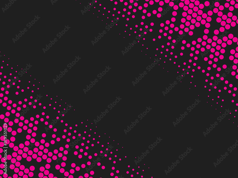 Aufkleber gradient halftone pattern. abstract vector background