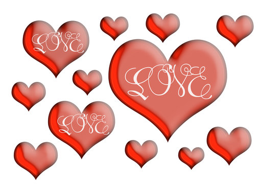 Heart. Valentine's day. Beautiful texture for the background. Love.