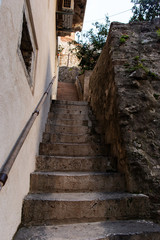 old and stone stairs to the house