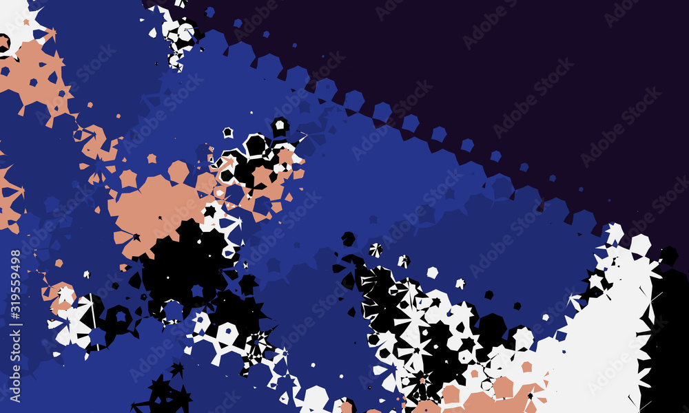 Poster creative abstract background with artistic pattern