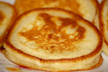 pancakes on plate