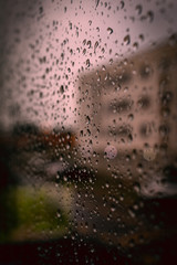 The Rain out of the Window