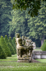 Sculptures in the Park at the Castle of Nordkirchen, Germany