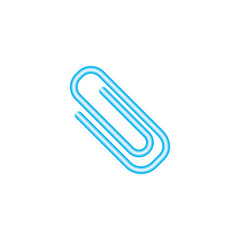 Vector paperclip icon design