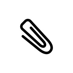 Obraz premium Vector paperclip icon design