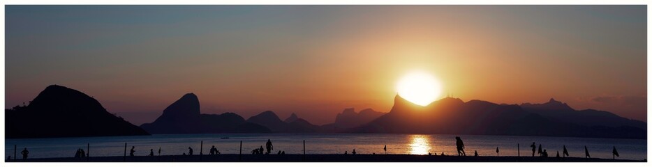 sunset on Rio