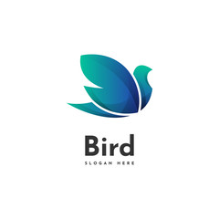 bird logo template design
