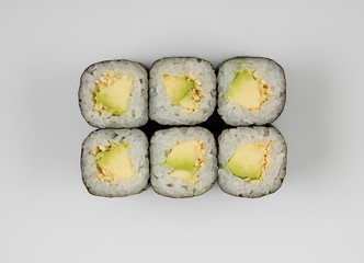  rolls top view on a light background5