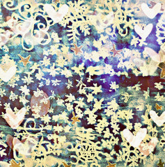 Fototapeta na wymiar Abstract grunge texture background. Greeting card with space for text.