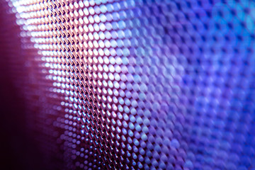 CloseUp LED blurred screen. LED soft focus background. abstract background ideal for design.