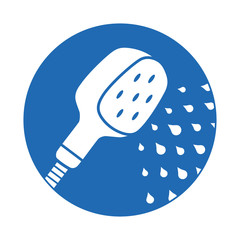 Shower head vector icon