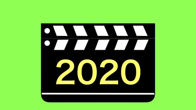 映画のカチンコと2020年