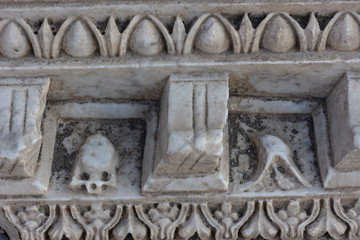 Italy, Pompeii, remains of the city buried by the eruption of ashes and lapilli of Vesuvius in 79.