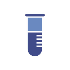 medical tube test laboratory icon