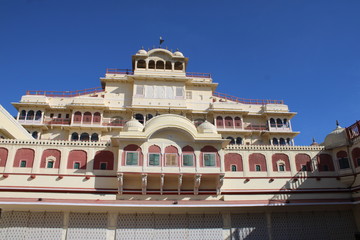 Fototapeta na wymiar Sightseeing City Palace Jaipur