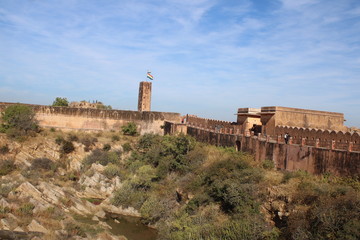 Fototapeta premium Beautiful place to visit Jiagarh fort World biggest cannon