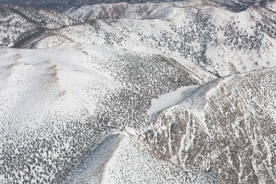 snow covered mountain