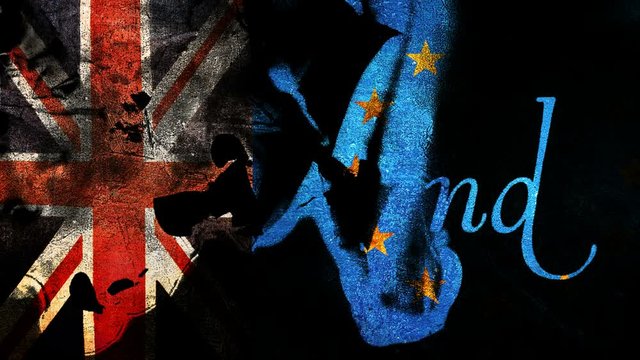 the end of the UK in the EU burning 