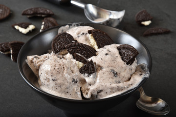 Cookies and cream ice cream