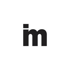 im Logo Simple Vector and Modern