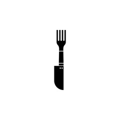 Fork knife logo template vector icon design