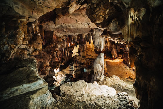 Large cave in vietnam