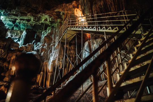 Large cave in vietnam