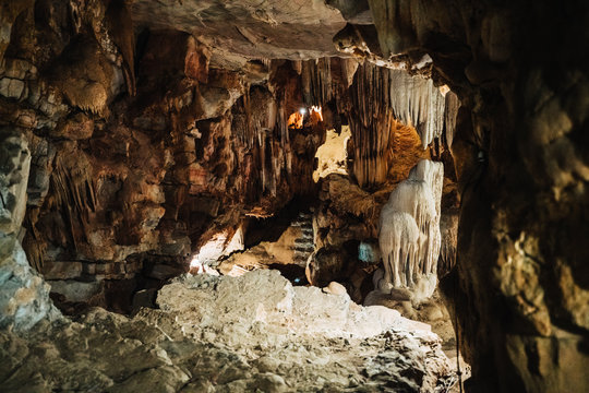 Large cave in vietnam