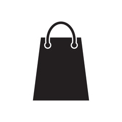 Shopping bag icon vector