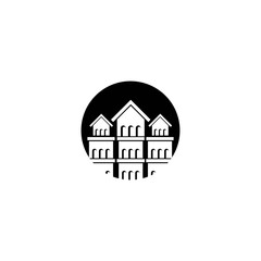 Real estate logo icon design