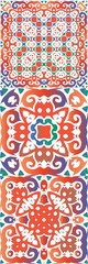 Mexican vintage talavera tiles.