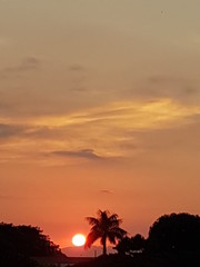 Fototapeta na wymiar sunset in Alajuela Costa Rica 