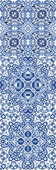 Fototapeta premium Traditional ornate portuguese azulejos.