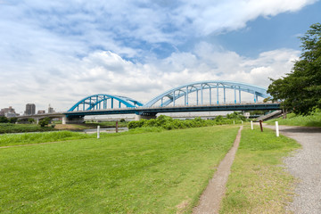 多摩川丸子橋緑地（東京都大田区）