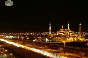Fototapeta na wymiar Saudi Arabia is a Mosque Muslim Scenery