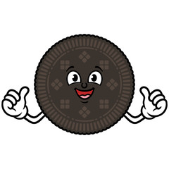 Cartoon Cookies and Cream Character