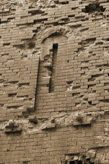 Historical fortification. The location is known as the Green Theater. Kiev, Ukraine.