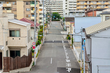 住宅街の道路