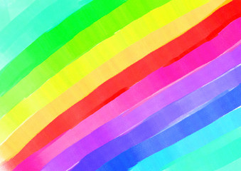 Minimalistic design with color gradients. Rainbow shades palette. Rainbow color gradations