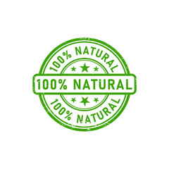 100% natural, 100% natural logo