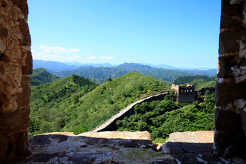 The Great Wall is in China.